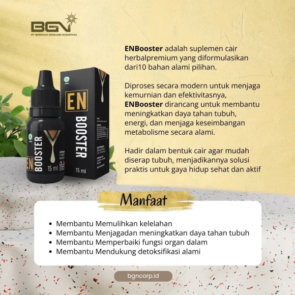 EN BOOSTER: Herbal Premium untuk Pemulihan, Energi & Daya Tahan Tubuh - Image 2