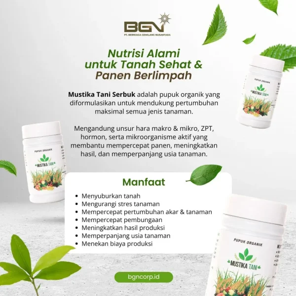 Pupuk Organik Super Mustika Tani Serbuk - Image 2