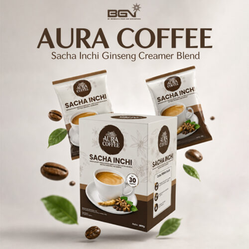 AURA COFFEE Sacha Inchi Ginseng Creamer Blend